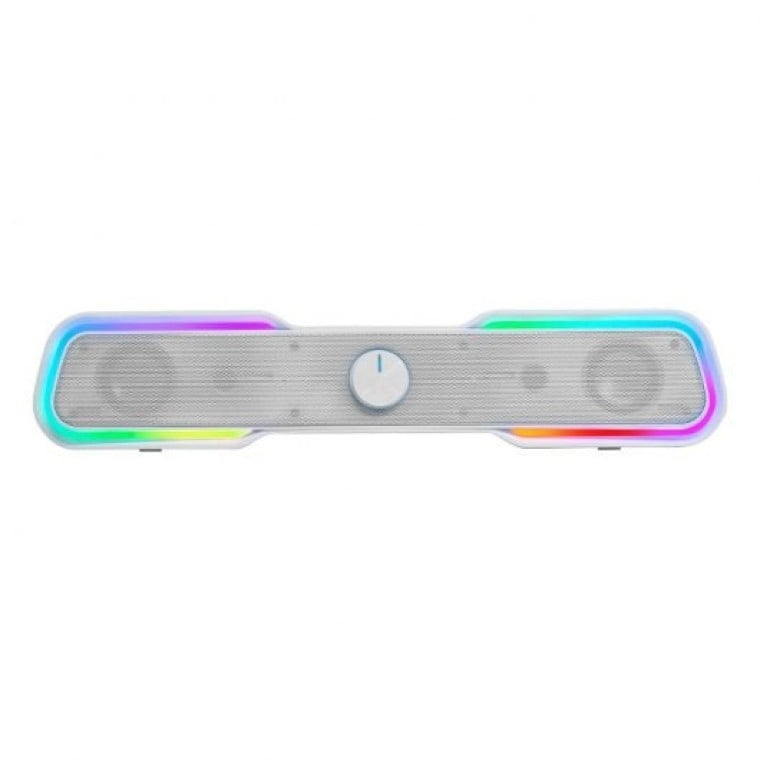 Mars Gaming MSBX Altavoz Bluetooth RGB 10W Blanco