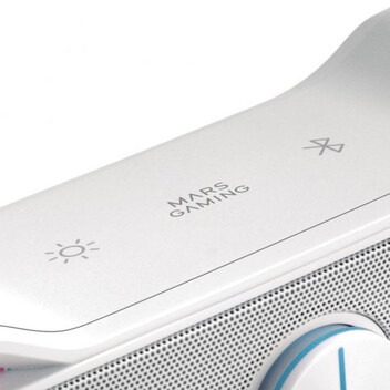 Mars Gaming MSBX Altavoz Bluetooth RGB 10W Blanco Mars Gaming MSBX Altavoz Bluetooth RGB 10W Blanco
