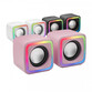 Mars Gaming MSCUBEP Altavoces Gaming RGB DSP 8W Rosas Mars Gaming MSCUBEP Altavoces Gaming RGB DSP 8W Rosas