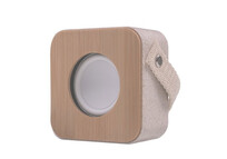Mars Gaming MS-ECO Altavoz Portátil Bluetooth 5.1 Ecológico Wheat Straw/Bambú