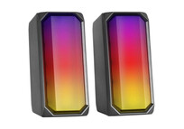 Mars Gaming MSRGB Altavoces Gaming 2.0 Bluetooth RGB Negro
