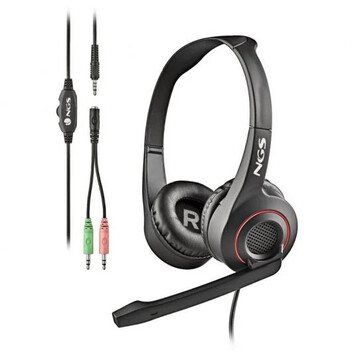 NGS MSX 10 Pro Auriculares con Micrófono Negros NGS MSX 10 Pro Auriculares con Micrófono Negros