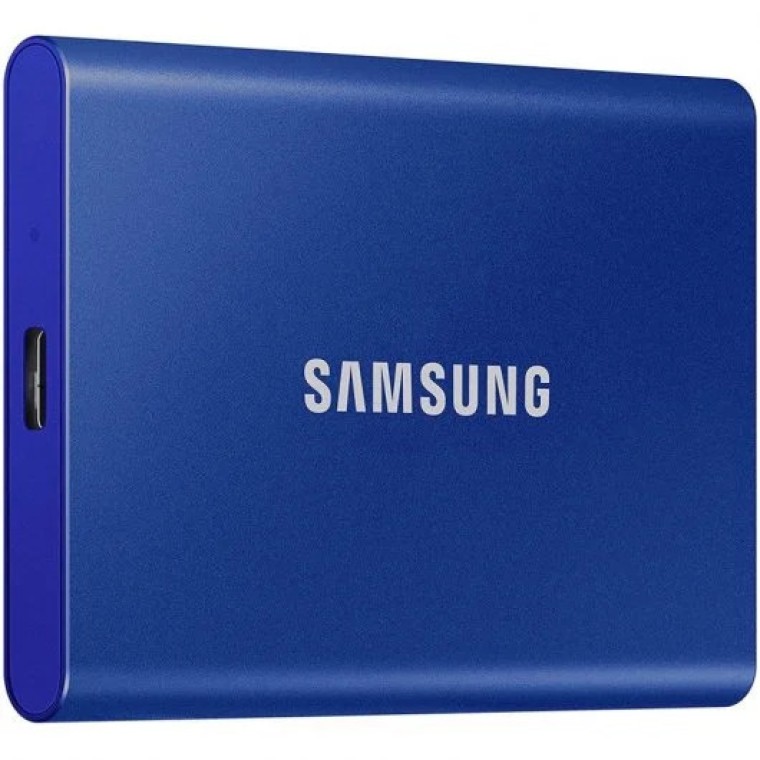 Samsung T7 Disco Duro SSD PCIe NVMe USB 3.2 1TB Azul