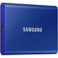 Samsung T7 Disco Duro SSD PCIe NVMe USB 3.2 1TB Azul