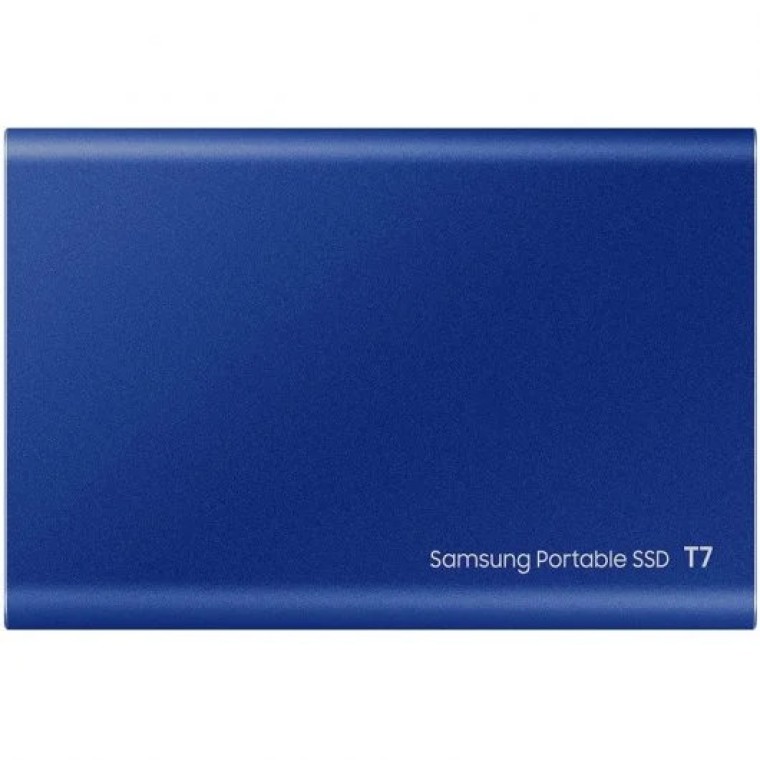 Samsung T7 Disco Duro SSD PCIe NVMe USB 3.2 2TB Azul