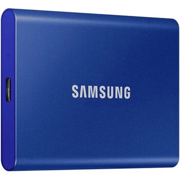 Samsung T7 Disco Duro SSD PCIe NVMe USB 3.2 2TB Azul