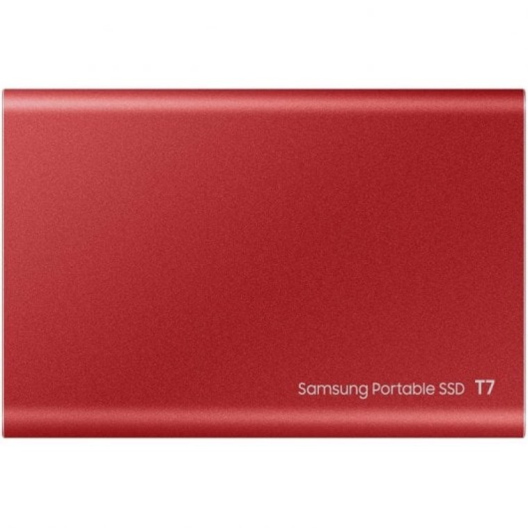 Samsung T7 SSD 2TB USB-C Rojo