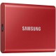 Samsung T7 SSD 2TB USB-C Rojo