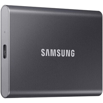 Samsung T7 SSD Disco Duro Externo 4TB USB 3.2 Gris Carbón Samsung T7 SSD Disco Duro Externo 4TB USB 3.2 Gris Carbón