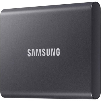 Samsung T7 SSD Disco Duro Externo 4TB USB 3.2 Gris Carbón Samsung T7 SSD Disco Duro Externo 4TB USB 3.2 Gris Carbón