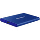 Samsung T7 Disco Duro SSD PCIe NVMe USB 3.2 500GB Azul Samsung T7 Disco Duro SSD PCIe NVMe USB 3.2 500GB Azul
