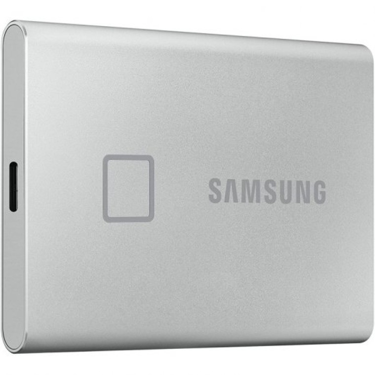 Samsung T7 Touch SSD 500GB USB 3.2 Plata