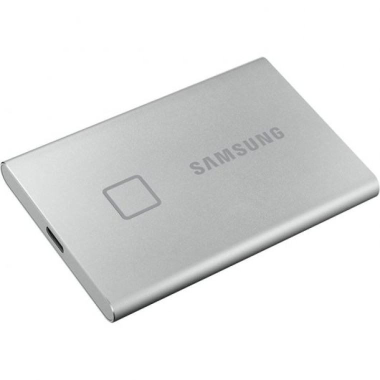 Samsung T7 Touch SSD 500GB USB 3.2 Plata