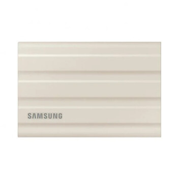 Samsung T7 Shield Disco Duro SSD 2TB USB-C Beige Samsung T7 Shield Disco Duro SSD 2TB USB-C Beige