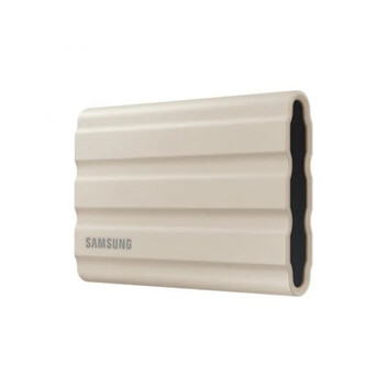 Samsung T7 Shield Disco Duro SSD 2TB USB-C Beige Samsung T7 Shield Disco Duro SSD 2TB USB-C Beige