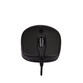 Ratón V7 MU350 USB Cableado 2500 DPI Negro Ambidiestro Silencioso Rueda