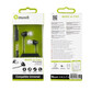 Muvit Auriculares Estéreo con Micrófono + Adaptador 3.5mm Negro