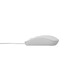 Ratón Gembird con cable 1200 DPI 4 botones ambidiestro USB plata/blanco