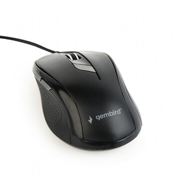 Gembird MUS-6B-01 Ratón Óptico 1600DPI Negro Gembird MUS-6B-01 Ratón Óptico 1600DPI Negro