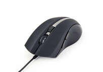 Gembird MUS-GU-02 Ratón Láser Ambidextro 2400DPI Negro
