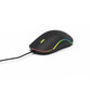Ratón Gembird con cable 2400 DPI ergonómico 6 botones retroiluminado ambidiestro