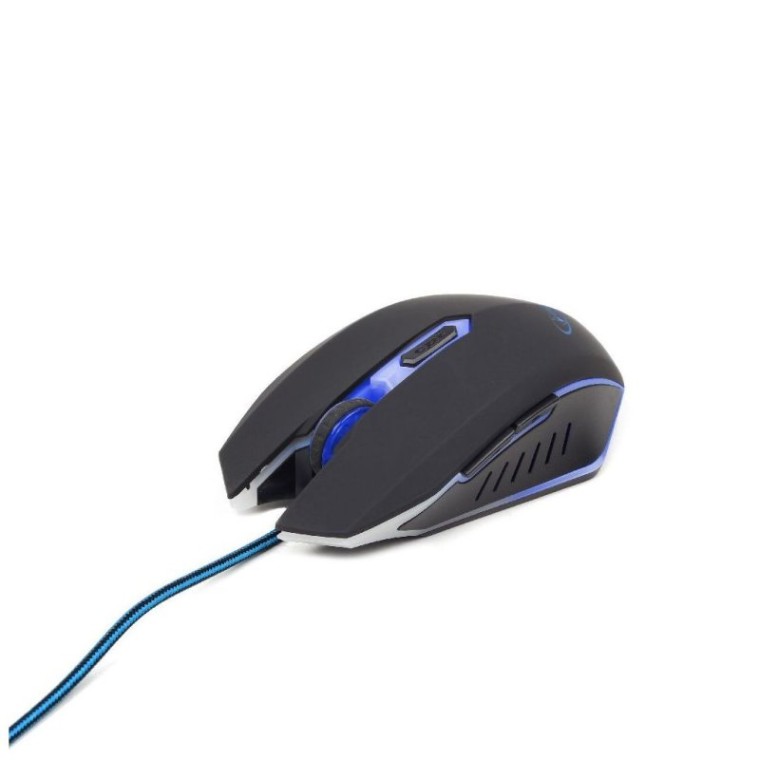 Gembird MUSG-001-B Ratón Gaming USB 2400DPI Negro LED