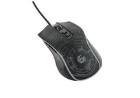 Gembird MUSGRGB01 Ratón Gaming LED USB 3600DPI Negro Gembird MUSGRGB01 Ratón Gaming LED USB 3600DPI Negro