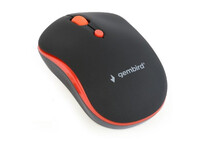 Gembird MUSW-4B-03-R Ratón Óptico Inalámbrico 1600 DPI Negro
