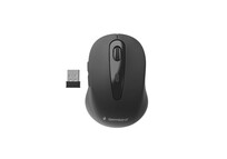 Ratón Gembird inalámbrico 1600 DPI 6 botones Nanoreceptor USB para mano derecha