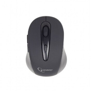 Gembird MUSWB2 Ratón Óptico Inalámbrico 1600DPI Negro/Gris Gembird MUSWB2 Ratón Óptico Inalámbrico 1600DPI Negro/Gris