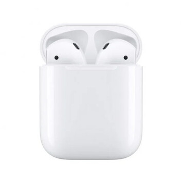 Apple Airpods 2ª Generación Auriculares Inalámbricos con Estuche de Carga Apple Airpods 2ª Generación Auriculares Inalámbricos con Estuche de Carga