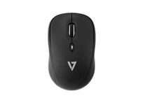 V7 MW100-1E Mini Ratón Inalámbrico 1600 DPI Negro