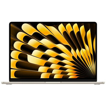 Portátil Apple MacBook Air Apple M4 10 Núcleos/16GB/512GB SSD/GPU 10 Núcleos/15.3" Blanco Estrella