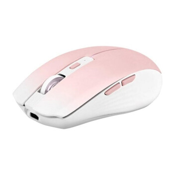 Ratón T'nB MWGRADIENTPK Bluetooth + USB Type-C 1600 DPI 6 Botones Rosa Blanco Ratón T'nB MWGRADIENTPK Bluetooth + USB Type-C 1600 DPI 6 Botones Rosa Blanco
