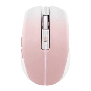 Ratón T'nB MWGRADIENTPK Bluetooth + USB Type-C 1600 DPI 6 Botones Rosa Blanco Ratón T'nB MWGRADIENTPK Bluetooth + USB Type-C 1600 DPI 6 Botones Rosa Blanco