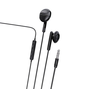 Myway MWHPH0019 Auriculares Estéreo Conexión 3.5mm con Micrófono Negro Myway MWHPH0019 Auriculares Estéreo Conexión 3.5mm con Micrófono Negro