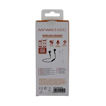 Myway Auriculares Estéreo Inalámbricos Bluetooth Negro