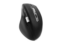 Ratón T'nB MWINFINITEPRO Bluetooth + USB, 3200 DPI, 7 botones, recargable, negro