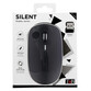 Ratón inalámbrico T'nB MWRUBBY2 1600 DPI Ambidextro Negro Plata Clic Silencioso Ratón inalámbrico T'nB MWRUBBY2 1600 DPI Ambidextro Negro Plata Clic Silencioso