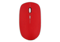 Ratón inalámbrico T'nB MWRUBBY6 Ambidextro 1600 DPI Rojo Plata clic silencioso Ratón inalámbrico T'nB MWRUBBY6 Ambidextro 1600 DPI Rojo Plata clic silencioso