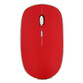 Ratón inalámbrico T'nB MWRUBBY6 Ambidextro 1600 DPI Rojo Plata clic silencioso Ratón inalámbrico T'nB MWRUBBY6 Ambidextro 1600 DPI Rojo Plata clic silencioso