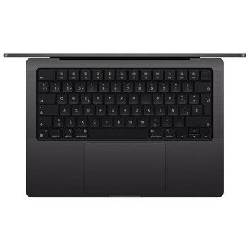 Portátil Apple MacBook Pro Apple M4 Pro 14 Núcleos/24GB/1TB SSD/GPU 20 Núcleos/14" Negro Espacial