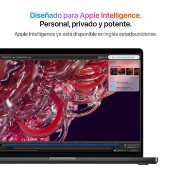 Portátil Apple MacBook Pro Apple M4 Max 14 Núcleos/36GB/1TB SSD/GPU 32 Núcleos/14" Negro Espacial Portátil Apple MacBook Pro Apple M4 Max 14 Núcleos/36GB/1TB SSD/GPU 32 Núcleos/14" Negro Espacial