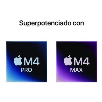 Portátil Apple MacBook Pro Apple M4 Max 14 Núcleos/36GB/1TB SSD/GPU 32 Núcleos/16" Plata