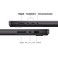 Portátil Apple MacBook Pro Apple M4 Max 14 Núcleos/36GB/1TB SSD/GPU 32 Núcleos/16" Negro Espacial Portátil Apple MacBook Pro Apple M4 Max 14 Núcleos/36GB/1TB SSD/GPU 32 Núcleos/16" Negro Espacial