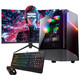 Ordenador Sobremesa Neo-PC Gaming Mx360 AMD Ryzen 5 4600G/32GB/1TB SSD/RTX 3060 + Monitor 27" FullHD