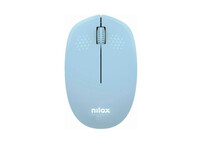 Nilox MXMOWI4012 Ratón Inalámbrico 1000DPI Azul