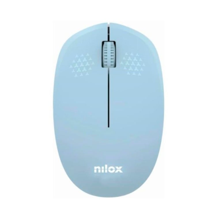 Nilox MXMOWI4012 Ratón Inalámbrico 1000DPI Azul