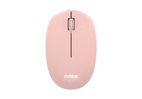 Nilox MXMOWI4014 Ratón Inalámbrico 1000DPI Rosa