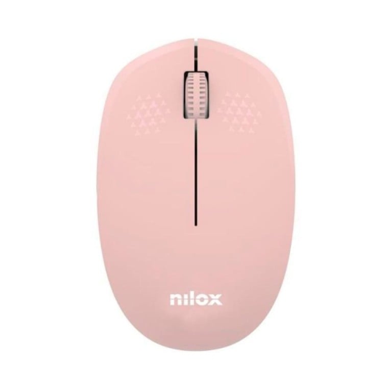 Nilox MXMOWI4014 Ratón Inalámbrico 1000DPI Rosa